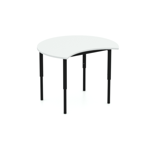 Oxford Crescent Adjustable Student Table