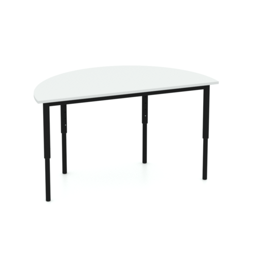 Oxford Semicircle Adjustable Student Table
