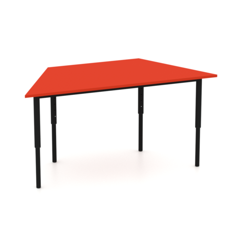 Oxford Trapezoid Adjustable Student Table (Extended Range)
