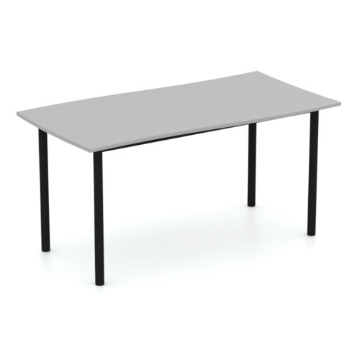 Oxford Wave Fixed Height Student Table (Extended Range)